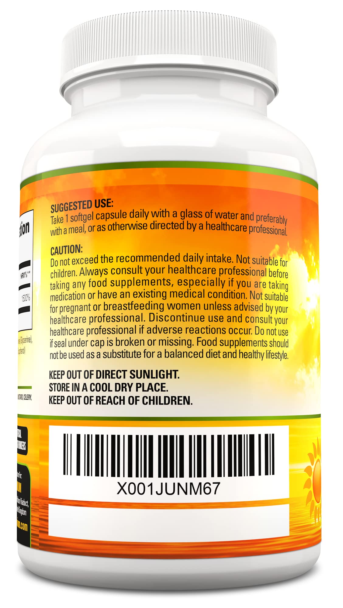 Vitamin D 3,000 IU, High Strength Vitamin D3 Supplement, 365 Easy to Swallow Softgels Vita PremiumBuy Supplements Australia