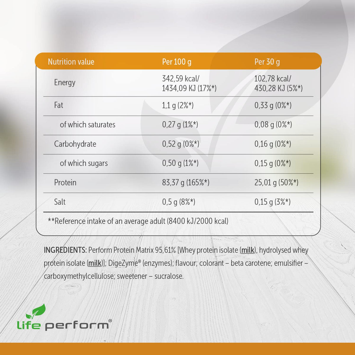 Protein Perform Whey Isolate & Hydrolysate Powder | Naturally Occurring Glutamine and Amino Acids Life PerformBuy Supplements Australia