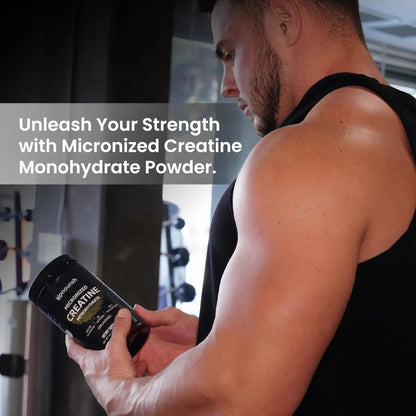 UpNourish Micronized Creatine Monohydrate Powder 400 G - Unflavored Vegan for Pre Workout, Muscle Building Pure Women and Men Instantized Supplement, 80 Servings 14.1096 Ounce UpNourish buy supplements Au