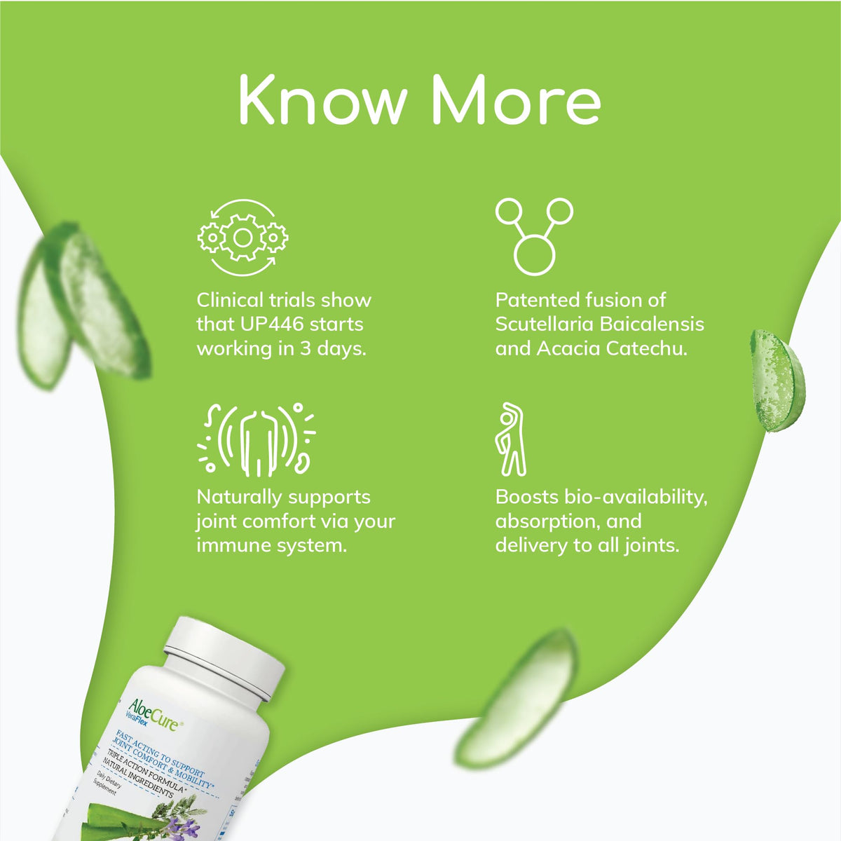 AloeCure VeraFlex Natural Joint Support Supplement with USDA Organic Aloe Vera AloeCureBuy Supplements Australia