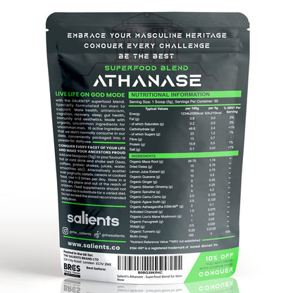 SALIENTS® ATHANASE® | Men's Super Greens Powder | Superfood Powder Blend SalientsBuy Supplements Australia