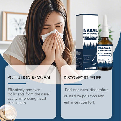 VIPUDA Nutramd Iodine Nasal Spray, Cleanses & Refreshes Your Nasal Passages, Iodine & Fulvic Acid Blend, 100% Natural Mineral Formula – 60 ml/2.029 fl.oz (1pc) VIPUDABuy Supplements Australia