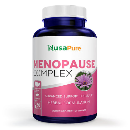 NusaPure Menopause Complex : Black Cohosh and Herbal Ingredients - 60 Capsules NusaPureBuy Supplements Australia