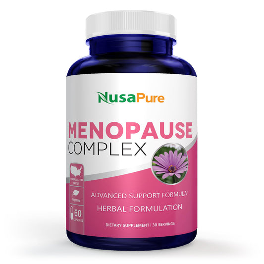 NusaPure Menopause Complex : Black Cohosh and Herbal Ingredients - 60 Capsules NusaPureBuy Supplements Australia