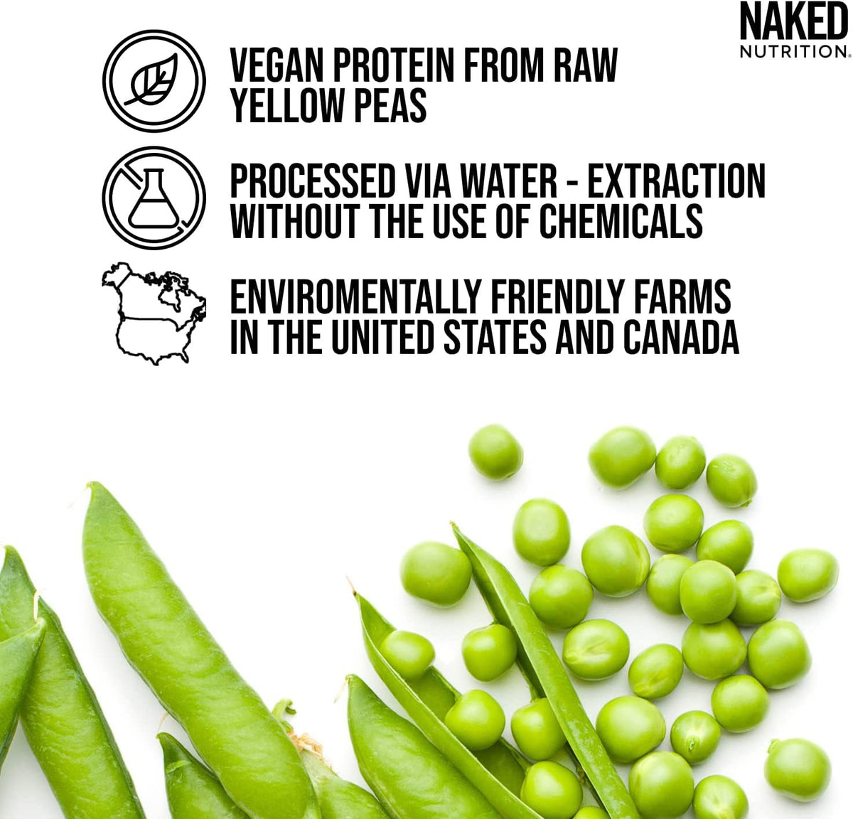 NAKED nutrition Naked Shake - Vegan Protein Powder, Strawberry Banana - Flavored Plant NAKEDBuy Supplements Australia