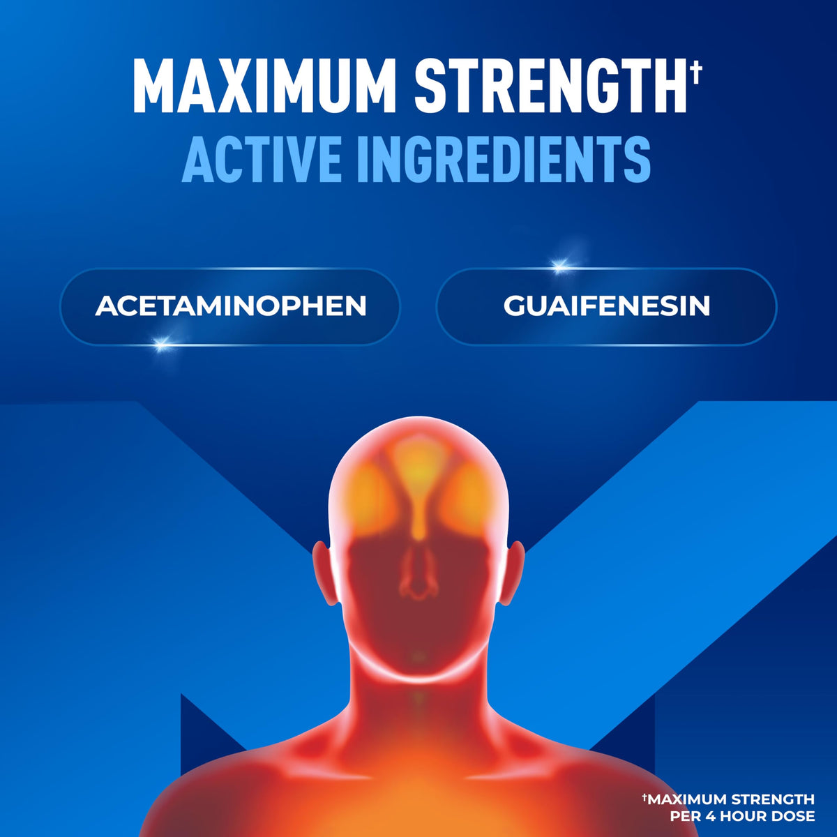 Mucinex Rapid Clear Maximum Strength Cold Medicine & Expectorant, Fever, Pain, Headache, & Excess Mucus Relief with Acetaminophen & Guaifenesin, Rapid Release Caplets for Adults, 20 Count Mucinex buy supplements Au