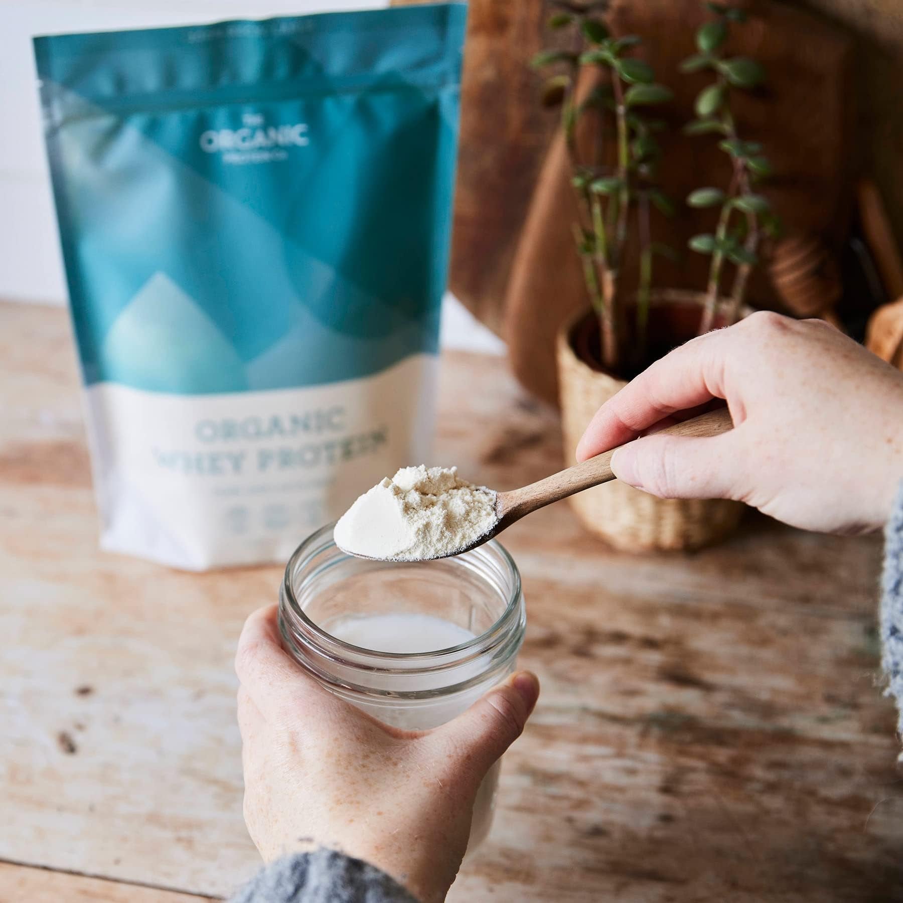 The Organic Protein Co. - Pure Unflavoured Organic Whey Protein Powder | SOYA & Gluten Free w The Organic Protein CompanyBuy Supplements Australia