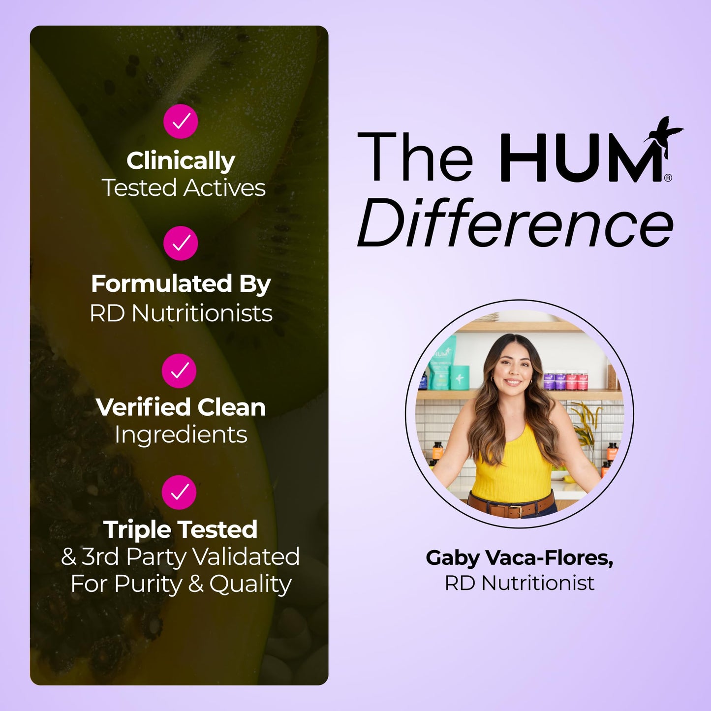 HUM Fan Club Menopause Probiotic Supplement, Estrogen Free Menopause Supplements for Women, Non Hormonal, Supports Energy & Hot Flashes, Grape Seed Extract & Siberian Rhubarb, 30 Vegan Capsules HUMBuy Supplements Australia