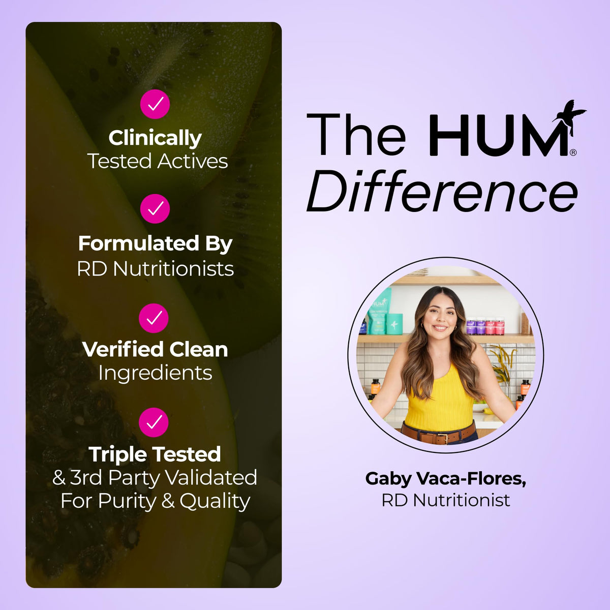 HUM Fan Club Menopause Probiotic Supplement, Estrogen Free Menopause Supplements for Women, Non Hormonal, Supports Energy & Hot Flashes, Grape Seed Extract & Siberian Rhubarb, 30 Vegan Capsules HUMBuy Supplements Australia