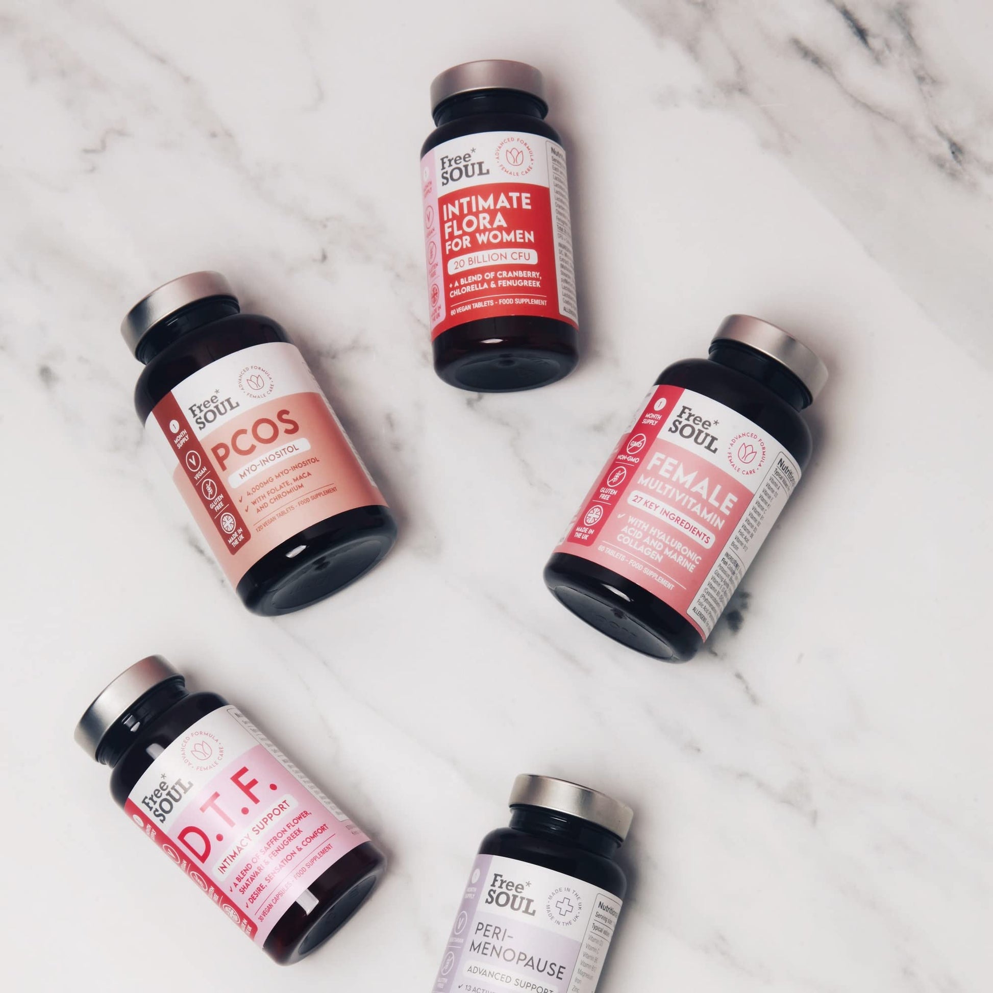 Women's Multivitamins and Minerals with Collagen & Hyaluronic Acid - 27 Essential Free SoulBuy Supplements Australia