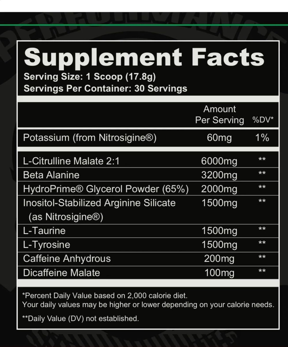 Performance Supplements Pre-Grow Highly Efficient Pre Workout 30 Servings 18.84 OZ (Performance Pop)