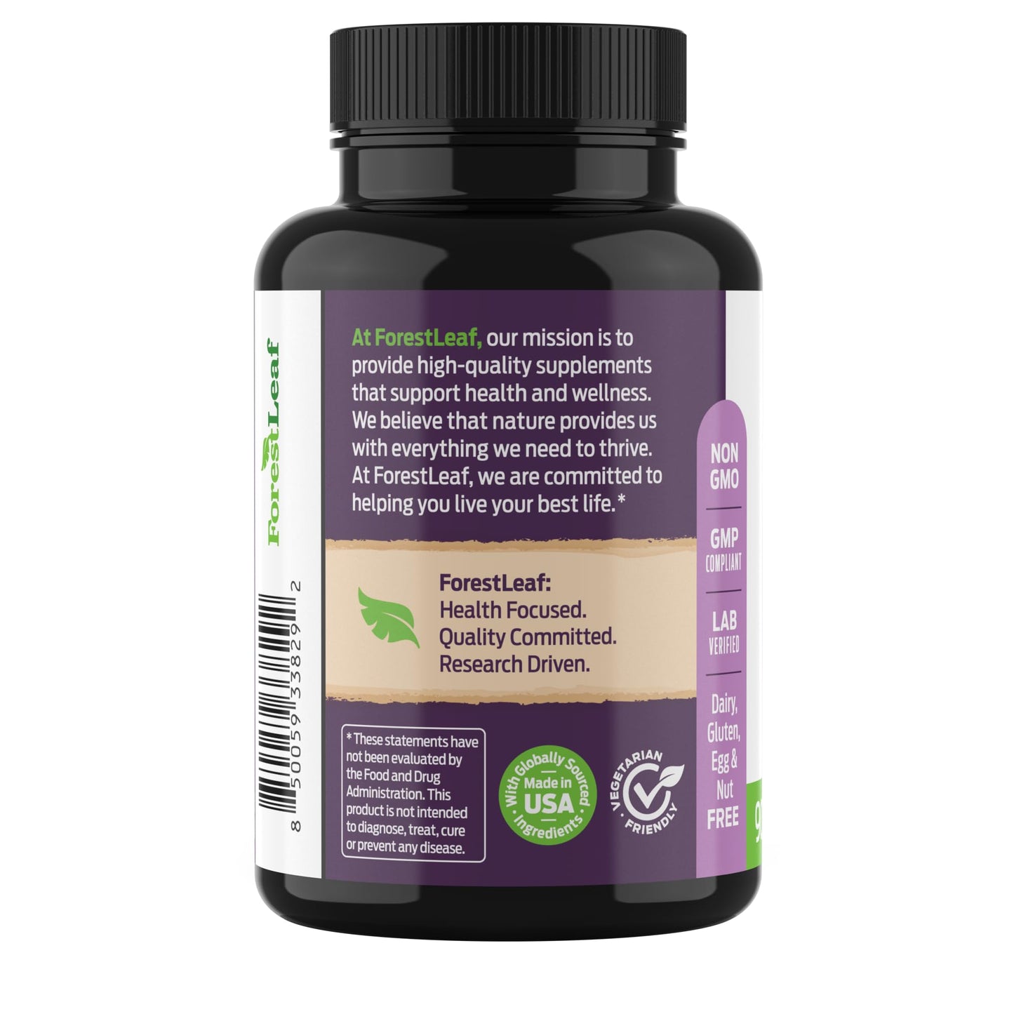 ForestLeaf DIM Supplement - 300mg DIM Estrogen Supplement for Women/Men - Diindolylmethane with BioPerine Black Pepper - Support for Detox, Metabolism, Hormone Balance & Menopause - 90 Caps ForestLeafBuy Supplements Australia