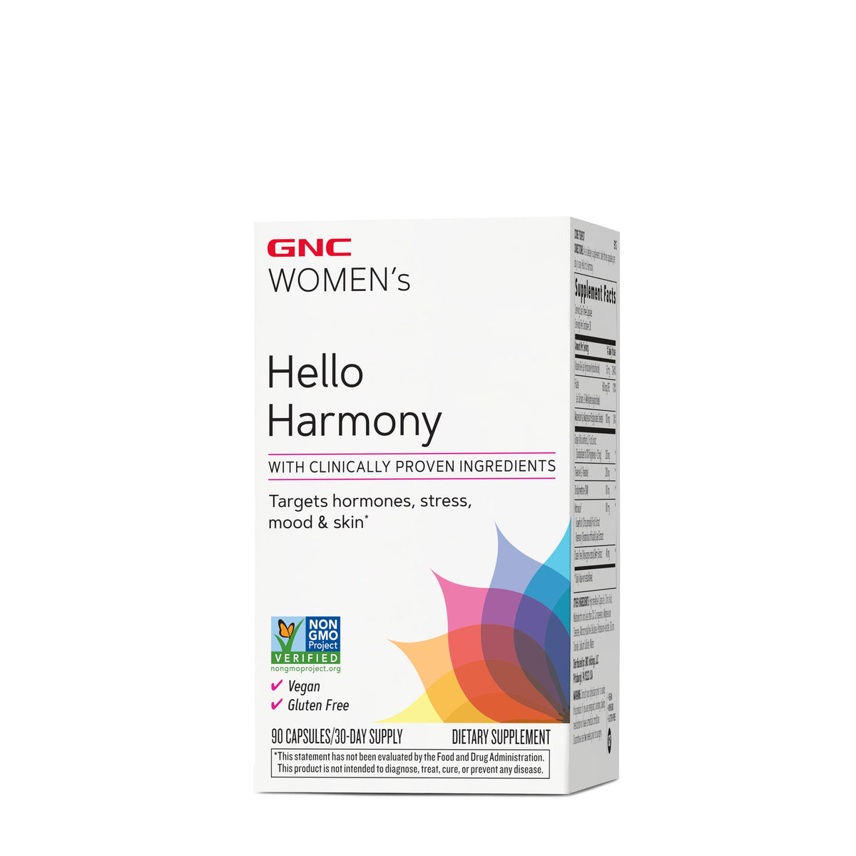 GNC Women's Hello Harmony | Clinically Proven Hormonal Support for Women | Supports Mood, Skin, and Stress Management | Vegan and Gluten Free | 90 Count GNCBuy Supplements Australia