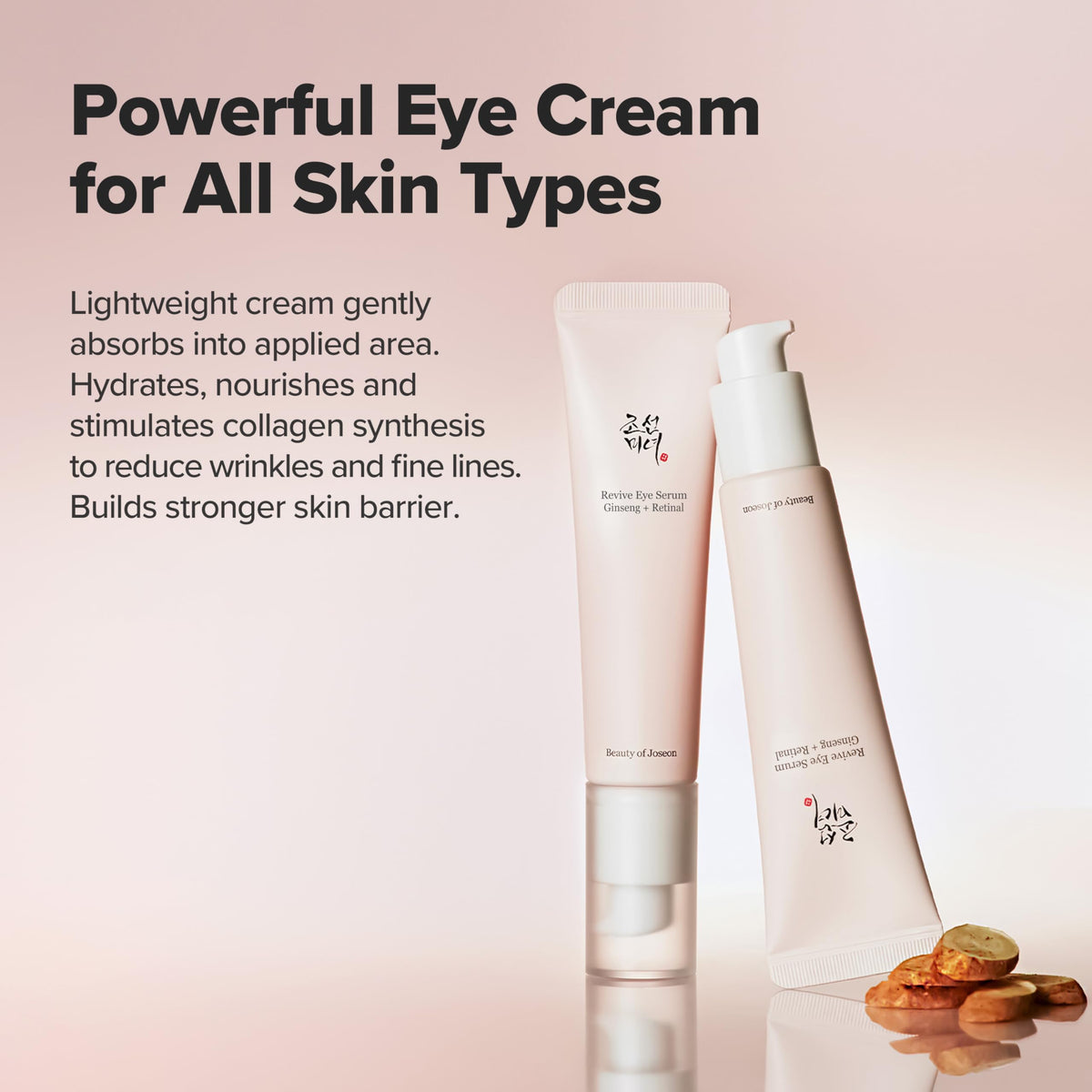 Beauty of Joseon Revive Eye Serum with Retinal Niacinamide Correction for Puffy Eye Bags