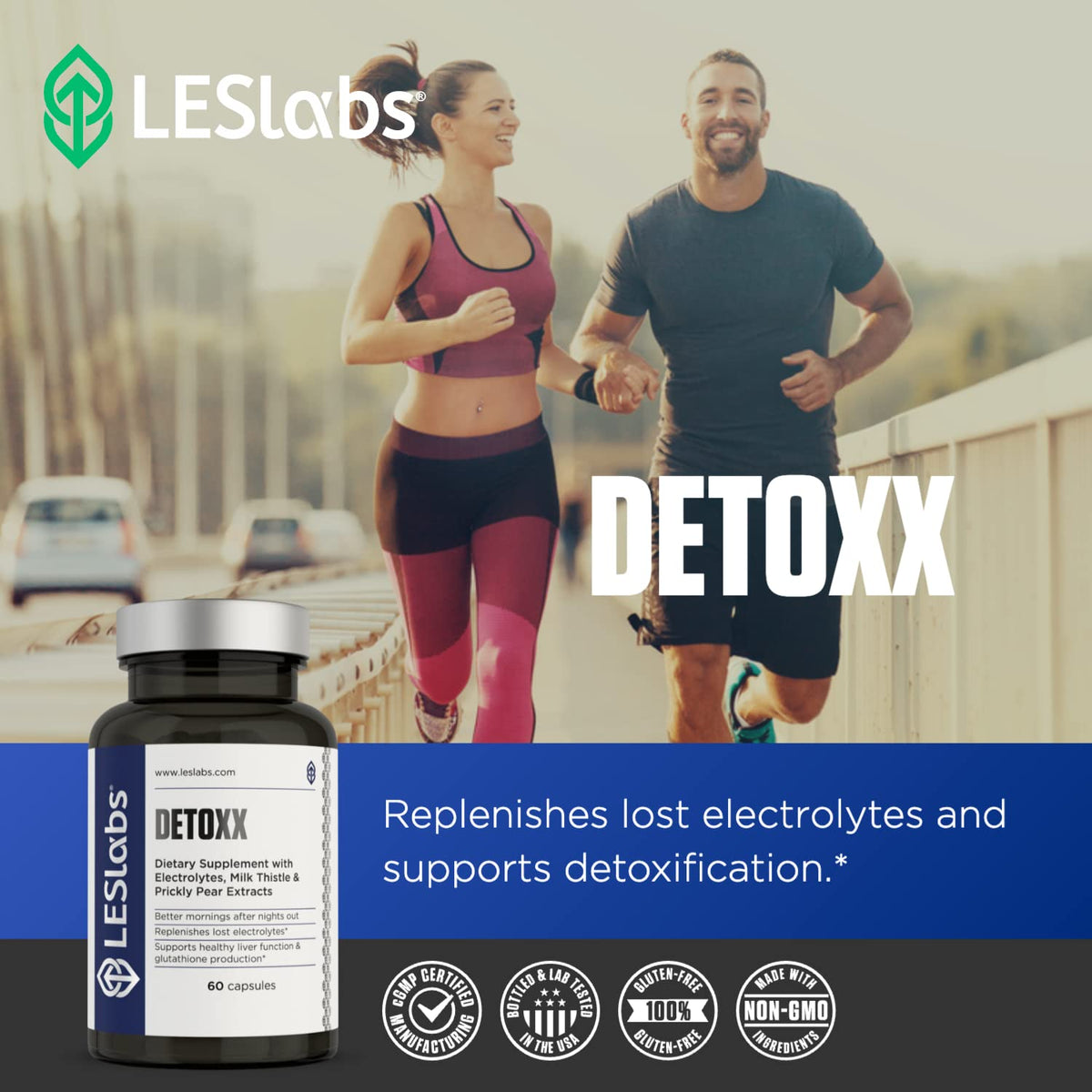 LES Labs DeToxx – Better Mornings & Recovery, Liver Support, Electrolyte Replenishment LES LabsBuy Supplements Australia