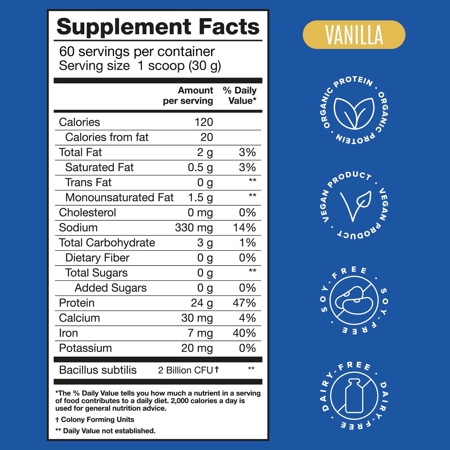 BIRDMAN Falcon Vegan Protein Powder Organic, Stevia & Sugar Free, Plant Based Protein BIRDMANBuy Supplements Australia
