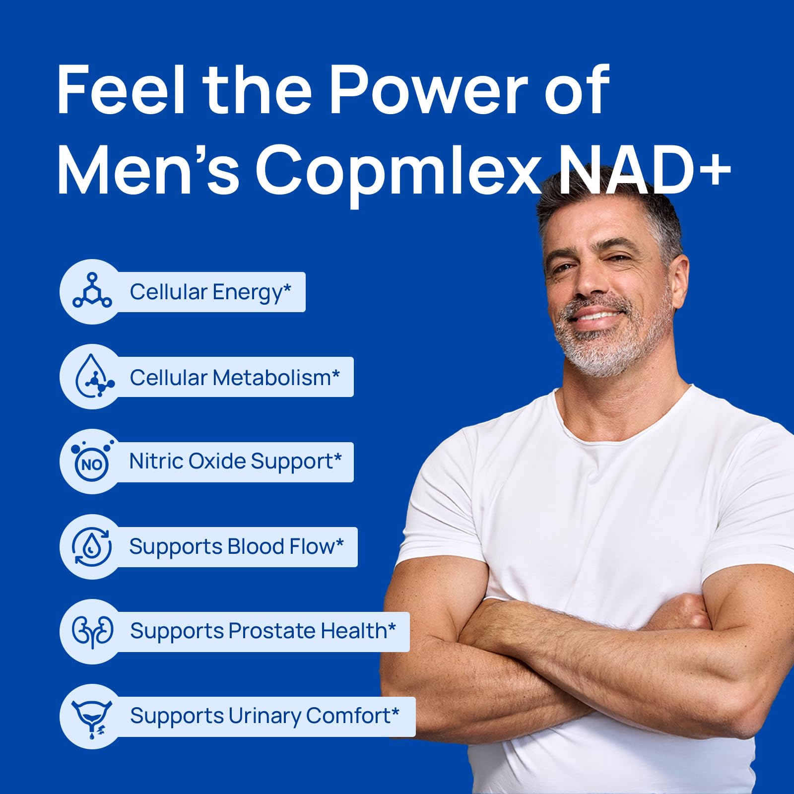 Liposomal NAD Supplement for Men – NMN Supplement Nitric Oxide Prostate Health Supplements with Resveratrol, CoQ10, L Citrulline and Lycopene for Anti-Aging & Cellular Energy Support 60 Capsules SelerbBuy Supplements Australia