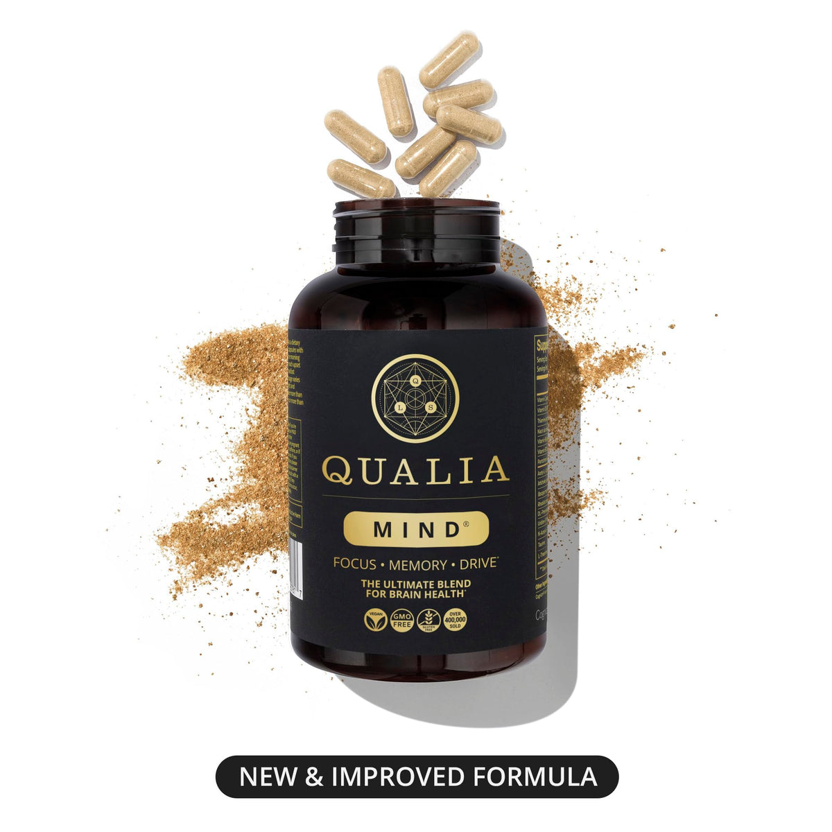 Qualia Life Sciences Qualia Mind | The Ultimate Blend for Brain Health* | Doctor-Formulated Nootropic to Fuel Focus & Concentration* | Supports Long Term Brain Health| Maintain Drive & Productivity QUALIA LIFE SCIENCESBuy Supplements Australia