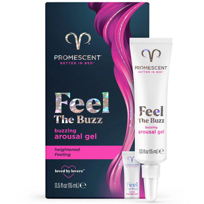 Promescent Buzzing Gel for Women – Arousal Enhancing Intimate Lubricant, Non-Sticky & Long-Lasting, Personal Lube for Increased Heightened Feeling, 75 Uses (15ml) Promescent buy supplements Au