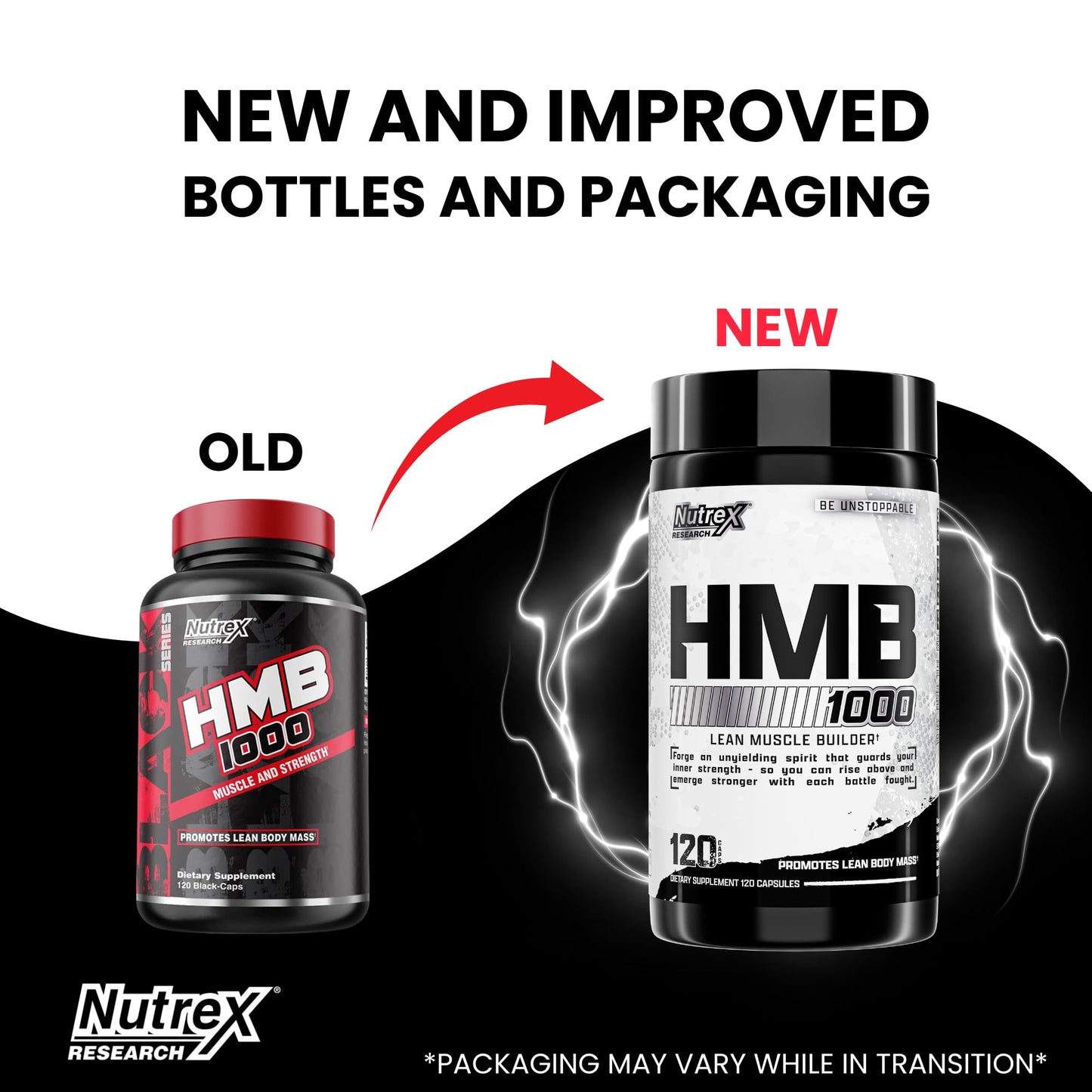 Nutrex Research HMB 1000 MG | Supports Muscle Recovery, Reduce Skeletal Muscle Damage, Increased Strength, Prevent Muscle Loss | 120 Capsules Nutrex Research buy supplements Au