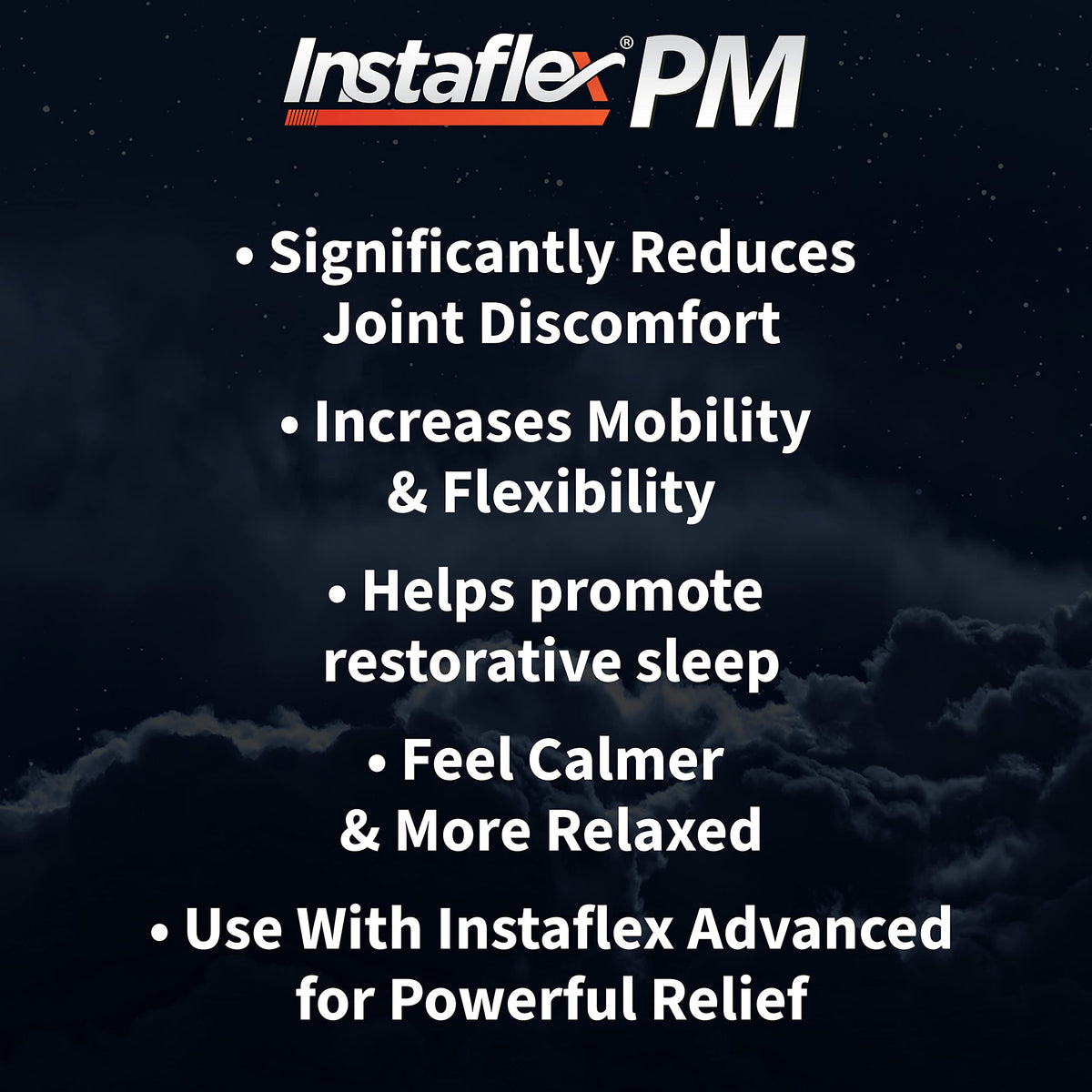 Instaflex PM Nighttime Joint Support with Levagen, Tamaflex, GABA, Ashwagandha, Passionflower Extract, Mobility, Sleep Support - 60 Capules InstaflexBuy Supplements Australia