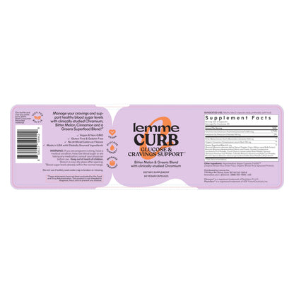 Lemme Curb Cravings, Improve Carb Metabolism, Support Weight Management w/Clinically LemmeBuy Supplements Australia