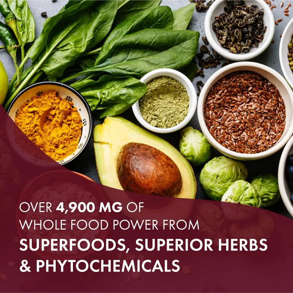 One n Only Whole Food Multivitamin by Pure Essence - Super Energetic Once a Day with Superfoods, Minerals, Enzymes PURE ESSENCE LABS