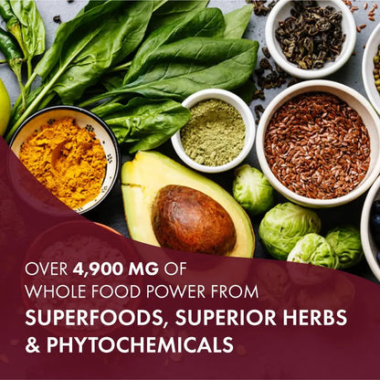 One n Only Whole Food Multivitamin by Pure Essence - Super Energetic Once a Day with Superfoods, Minerals, Enzymes PURE ESSENCE LABS