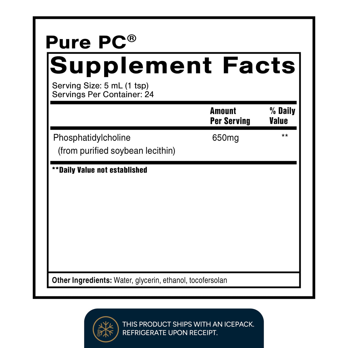 Quicksilver Scientific Micellized Pure PC - Phosphatidylcholine Liquid Supplement to Support Cellular & Liver Health - Superior Liposomal Absorption - Non-GMO Supportive Brain Supplement (4oz /120ml) Quicksilver ScientificBuy Supplements Australia