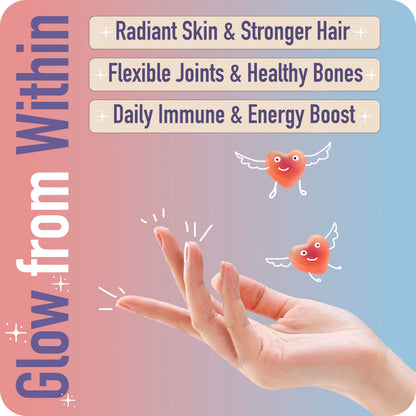 Collagen Peptides Gummies for Women – Biotin, Zinc, Vitamin D3 – 120 Count – Hydrolyzed Collagen Gummy Complex – Hair, Skin & Nails Support – Sugar-Free, Halal, Lactose-Free, Strawberry Cream Flavor ad hocBuy Supplements Australia
