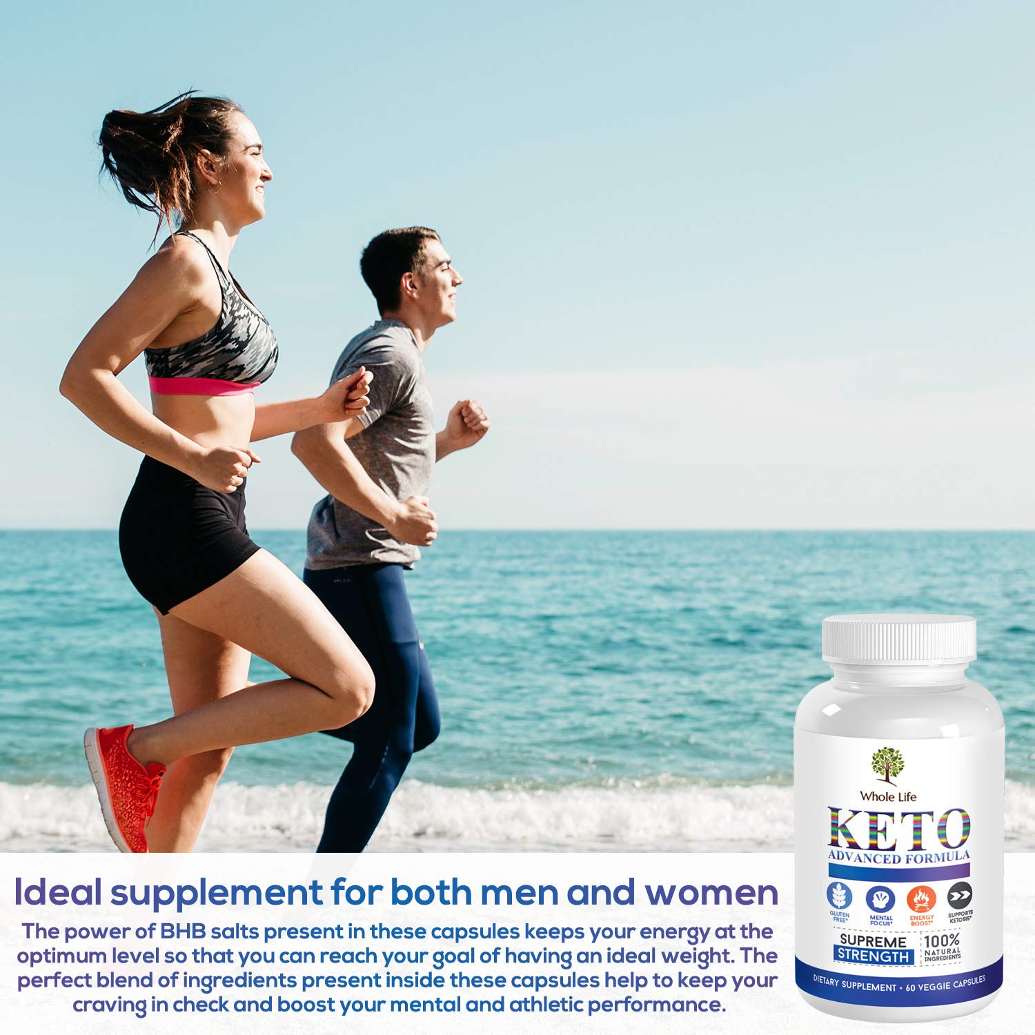 WHOLE LIFE Keto Advanced Formula Diet BHB Pills - Ketogenic All Natural, Support WHOLE LIFEBuy Supplements Australia