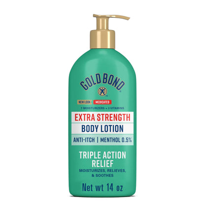 Gold Bond Medicated Extra Strength Body Lotion, Moisturizes, Relieves & Soothes, 14 oz Lotion Gold Bond buy supplements Au