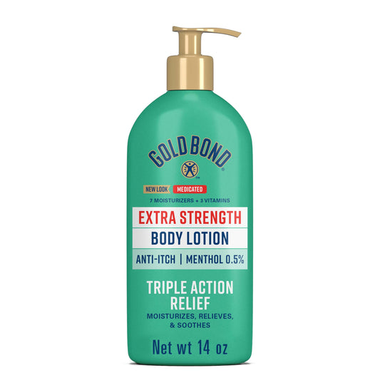 Gold Bond Medicated Extra Strength Body Lotion, Moisturizes, Relieves & Soothes, 14 oz Lotion Gold Bond buy supplements Au