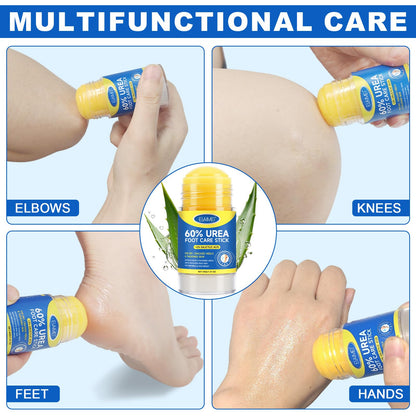 Loobexery 2 Pcs 60% Urea with 2% Salicylic Acid Foot Care Stick, Urea Foot Cream for Cracked Feet, Repairs Dry Rough Heels Fast, Foot Lotion Moisturizer for Dead Skin, Hydrating Heel Balm Loobexery buy supplements Au