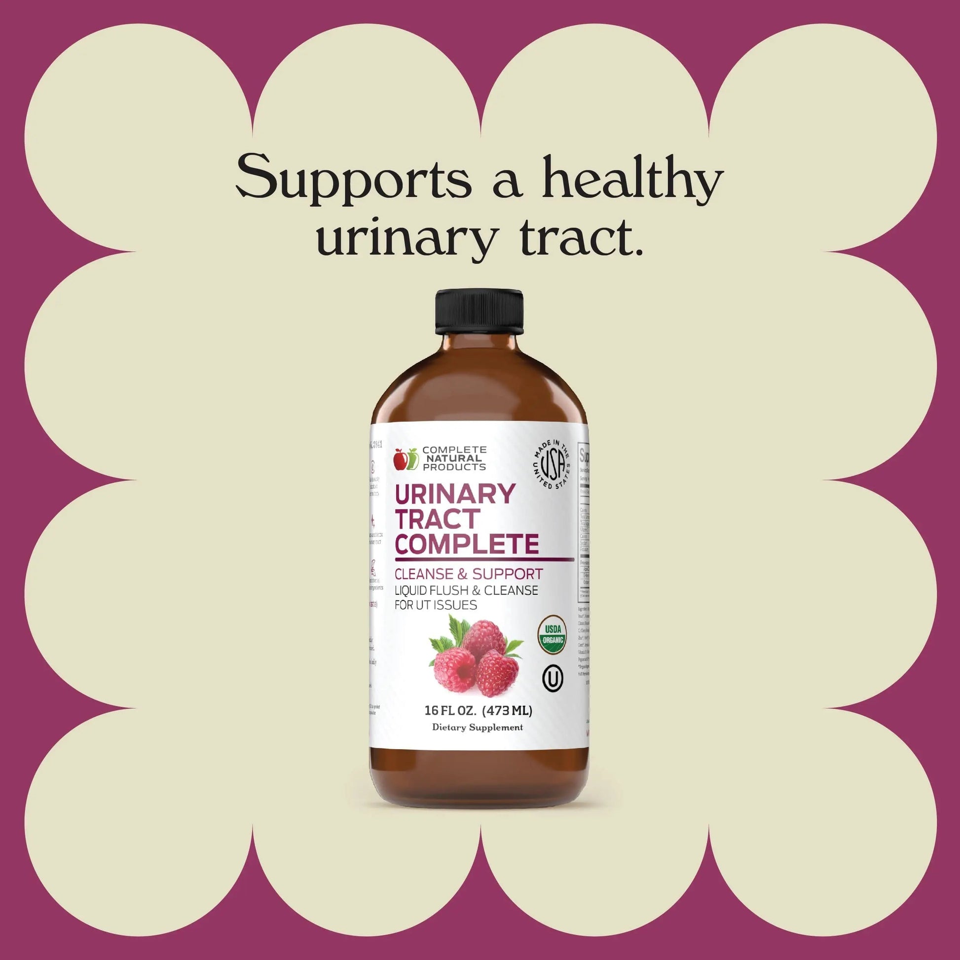 Complete Natural Products Urinary Tract Complete 16oz & Kidney Complete 16oz Bundle Complete Natural ProductsBuy Supplements Australia