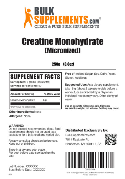 BULKSUPPLEMENTS.COM Creatine Monohydrate Powder - Micronized Creatine BULKSUPPLEMENTS.COMBuy Supplements Australia
