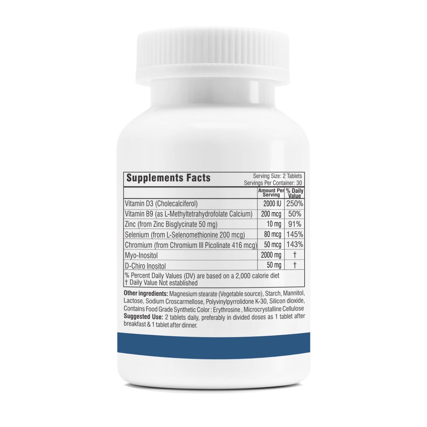Trexgenics SYNERGISTIC & ADVANCED PCOS Support Myo-Inositol 1000 mg, D-Chiro TrexgenicsBuy Supplements Australia