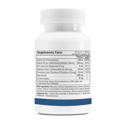 Trexgenics SYNERGISTIC & ADVANCED PCOS Support Myo-Inositol 1000 mg, D-Chiro TrexgenicsBuy Supplements Australia
