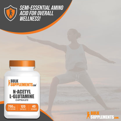 BULKSUPPLEMENTS.COM N-Acetyl L-Glutamine Capsules - Glutamine Supplement BULKSUPPLEMENTS.COMBuy Supplements Australia