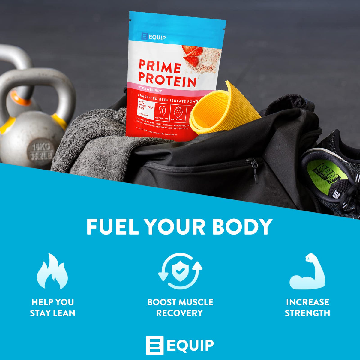 Equip Foods Prime Protein - Grass-Fed Beef Protein Powder Isolate -Paleo and Keto EquipBuy Supplements Australia
