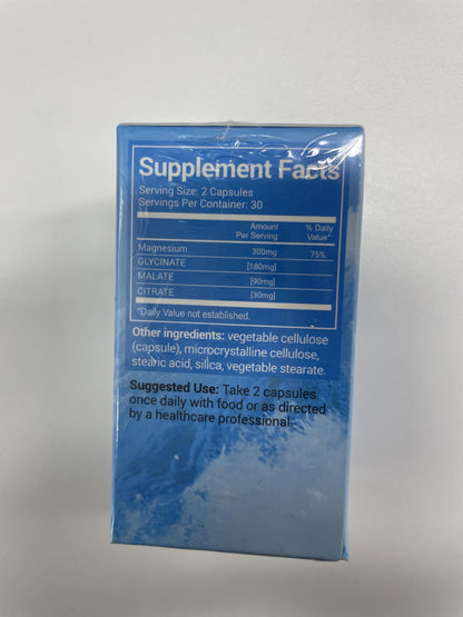 ASSR Triple Magnesium Complex – 300mg Magnesium Supplement with Glycinate, Malate & Citrate – Supports Relaxation, Muscle & Nerve Function – High Absorption, Vegan, Non-GMO, 90 Capsules ASSRBuy Supplements Australia