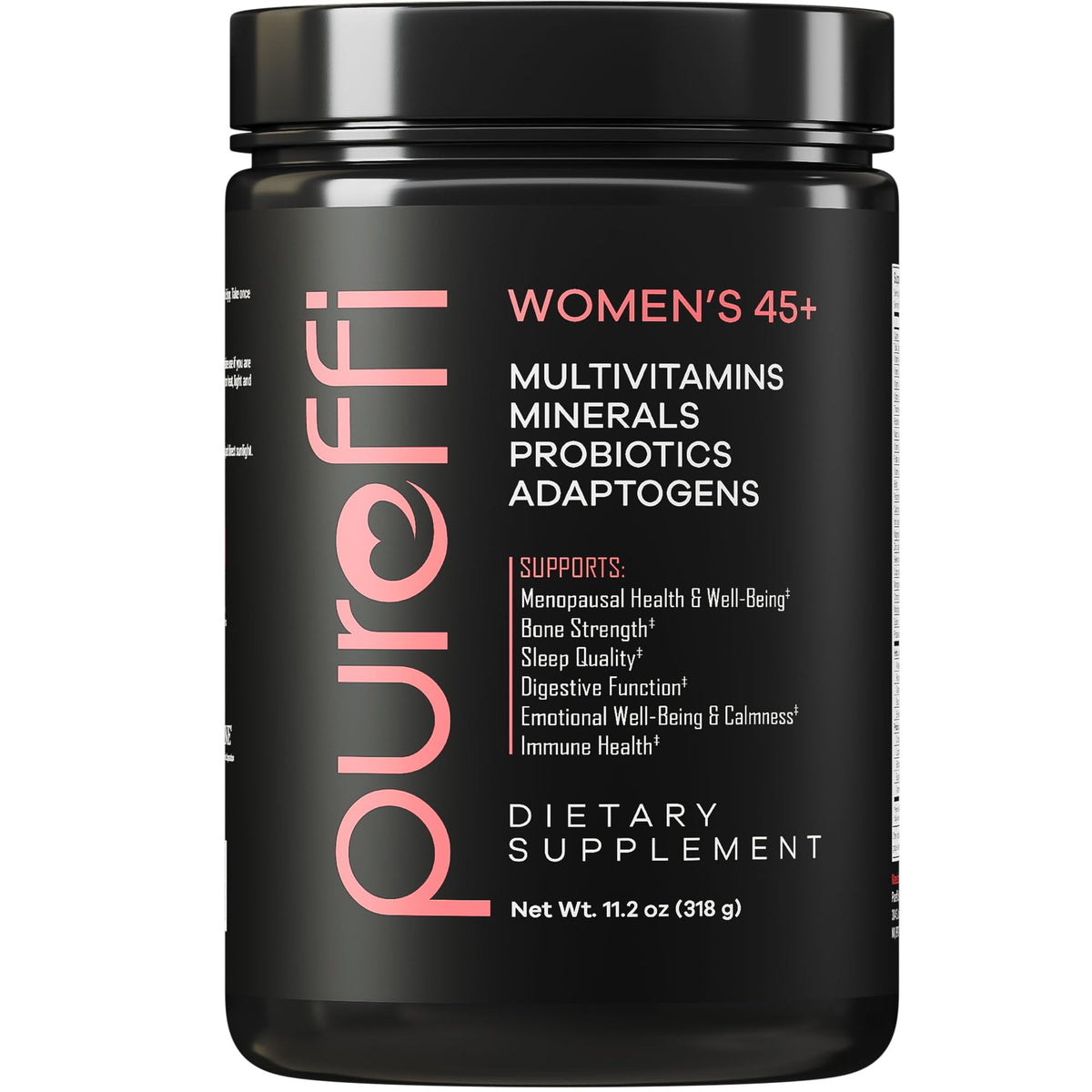 Pureffi Women’s 45+ All-in-One Multivitamin Powder, 33 Ingredients, Menopausal Well-Being Support, Probiotics for Digestive Support PureffiBuy Supplements Australia