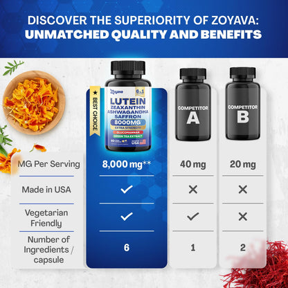 Zoyava Sea Moss 16-in-1 and Lutein 6-in-1 Bundle ZoyavaBuy Supplements Australia