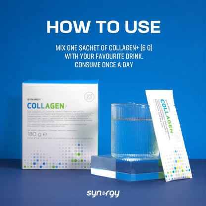 Synergy Worldwide Collagen+ 30 doses | 5810mg Collagen with Vitamin C, Hyaluronic Acid and Zinc Synergy WorldwideBuy Supplements Australia