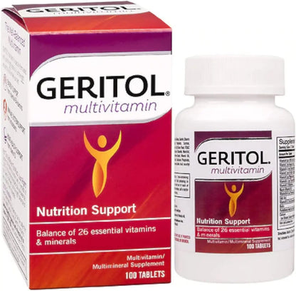 Geritol Complete Tablets 100 Tablets (Pack of 4) Geritol