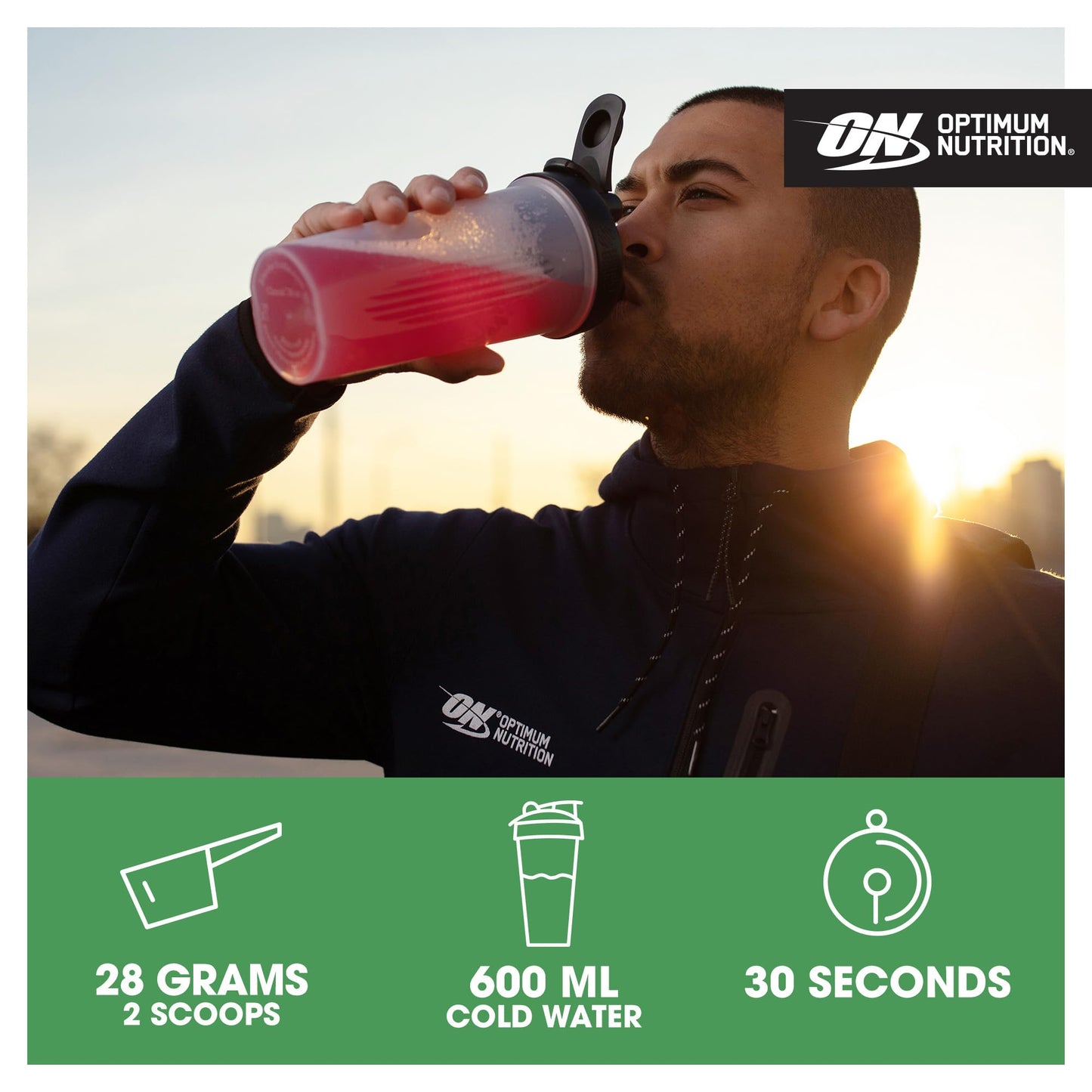 Optimum Nutrition Clear Protein 100% Plant Protein Isolate, Lime Sorbet Optimum NutritionBuy Supplements Australia