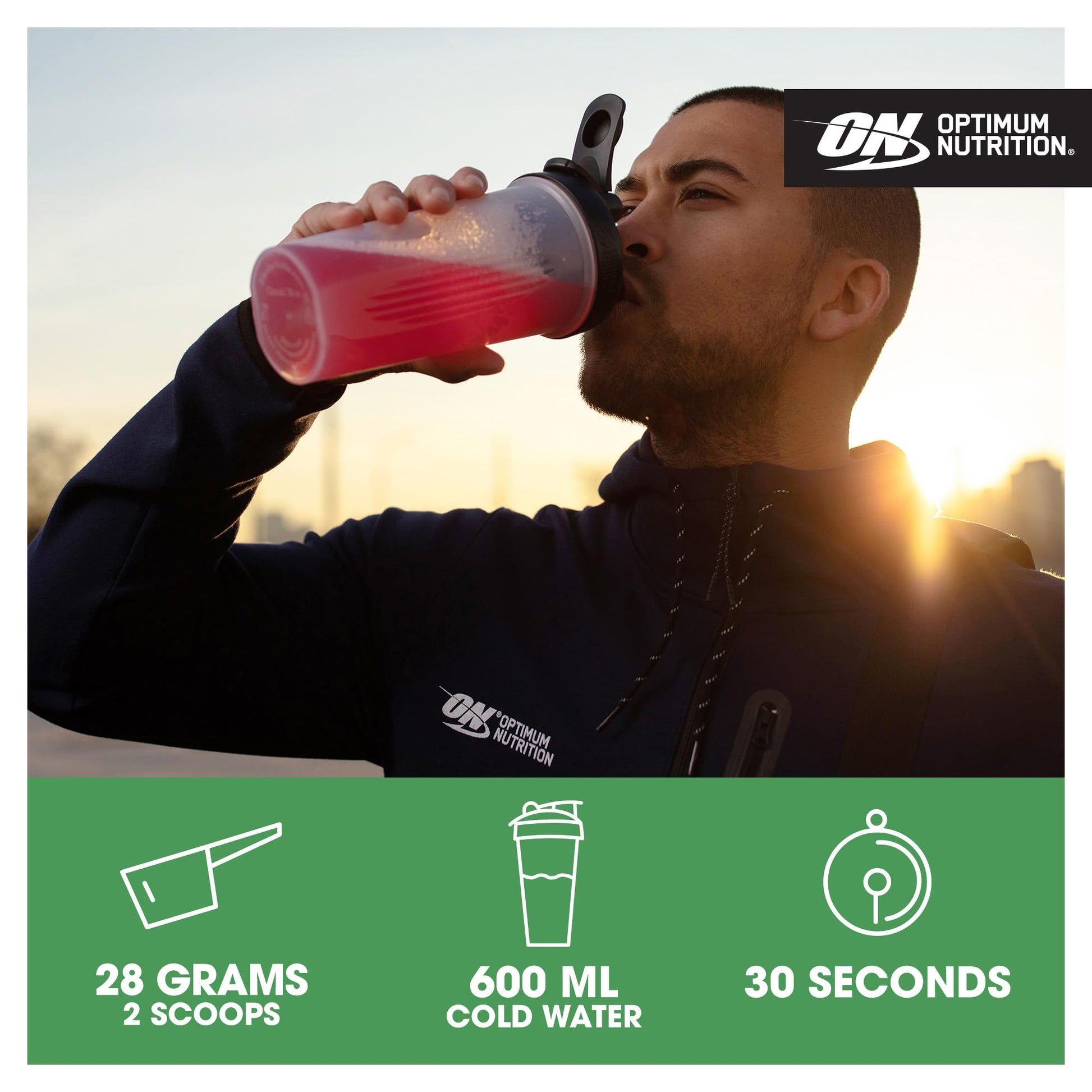 Optimum Nutrition Clear Protein 100% Plant Protein Isolate, Lime Sorbet Optimum NutritionBuy Supplements Australia