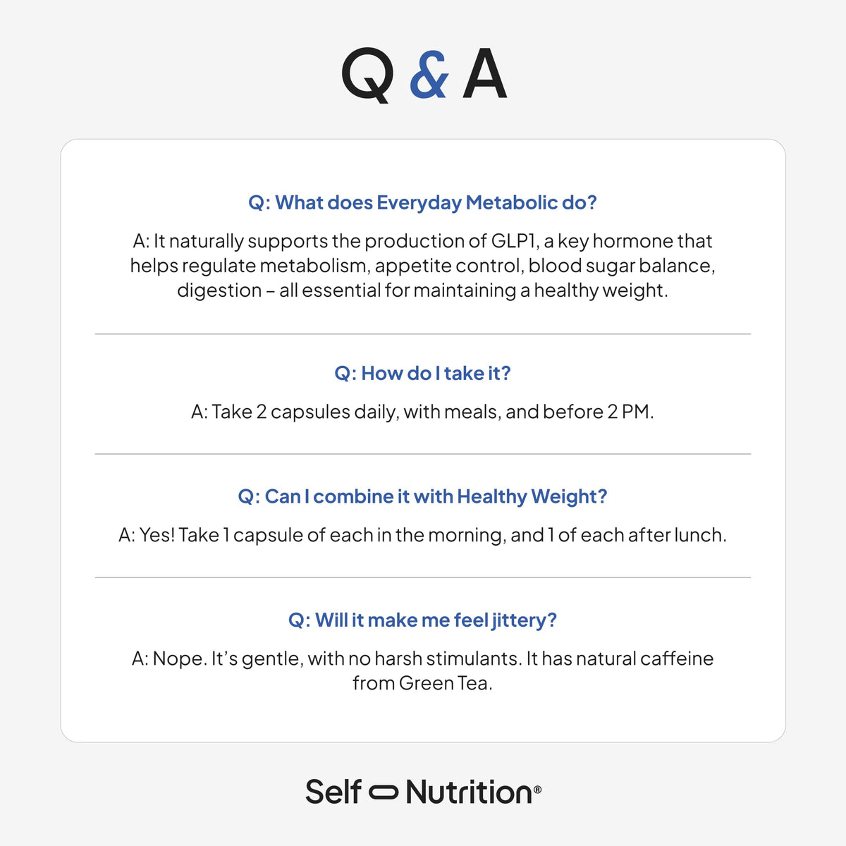 SELF NUTRITION Natural Supplement for Women – Third-Party Tested - Metabolism & Appetite Support with Berberine, Green Tea, Cinnamon & Resveratrol