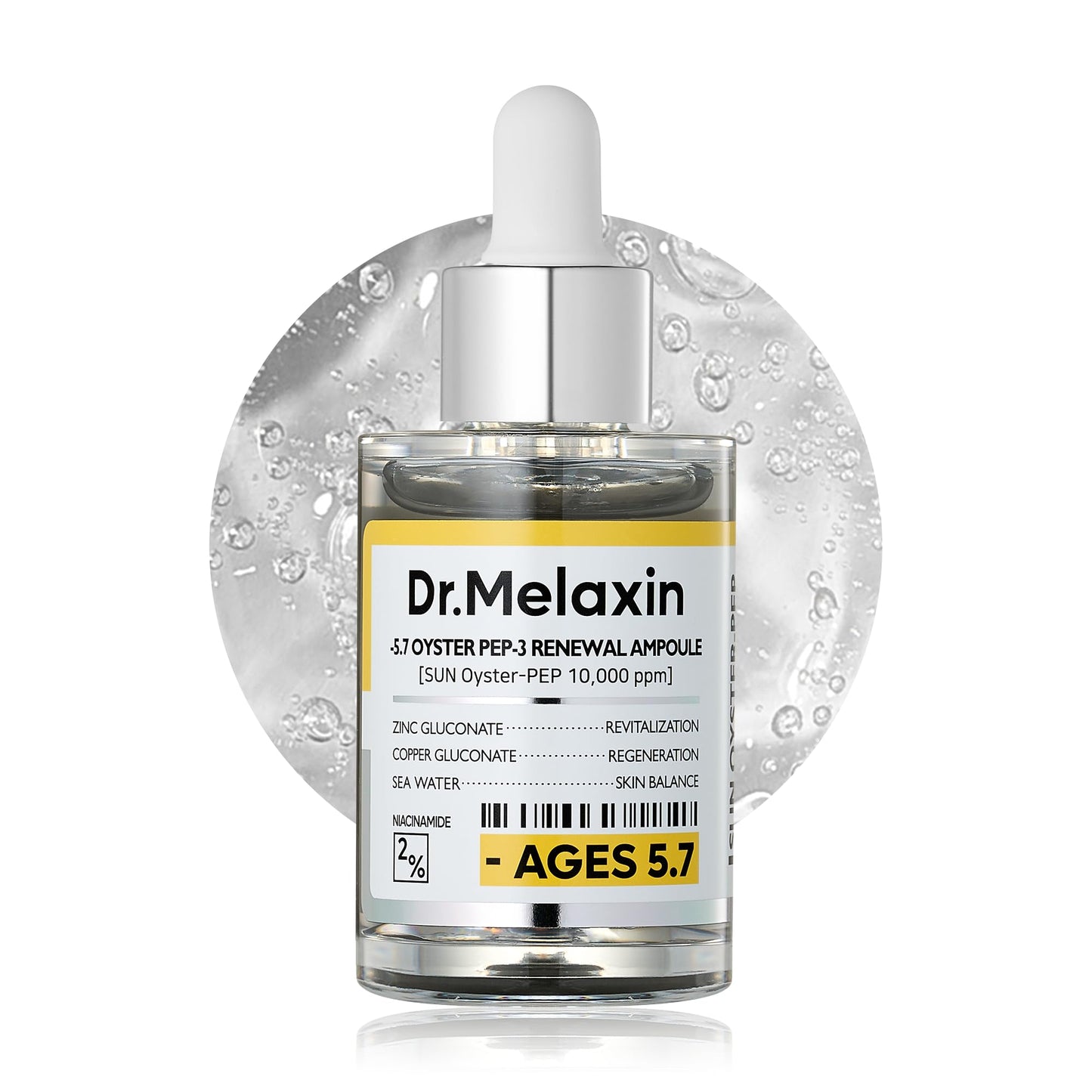 Dr.Melaxin Oyster Pep3 Renewal Ampoule for Plumping, Anti Aging, Hydrating Face | Visibly Smooth and Glowy Skin, Korean Skincare, 1.01 fl oz(30ml) Dr.Melaxin buy supplements Au