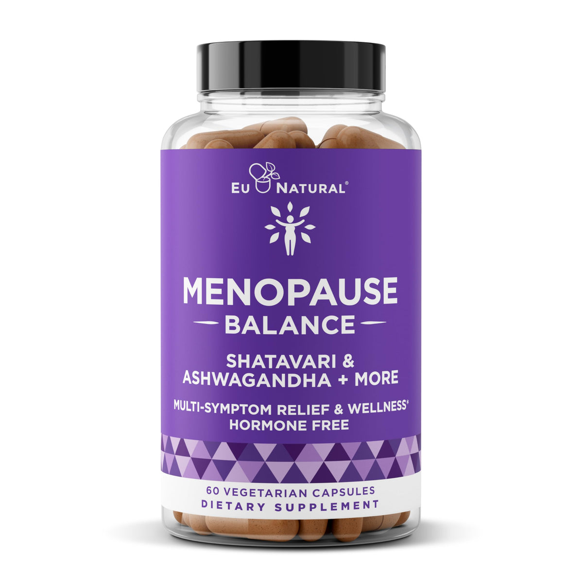 Premium Menopause Supplement for Women – Menopause Balance with Shatavari, Ashwagandha, L-Theanine & Holy Basil – Holistic Multi-Symptom Menopause Support & Hot Flash Relief – 60 Vegetarian Capsules Eu NaturalBuy Supplements Australia